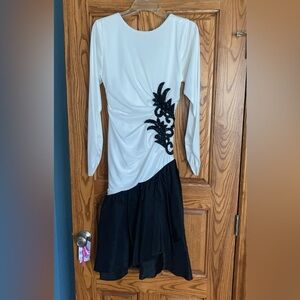 Vintage 1988 formal prom dress